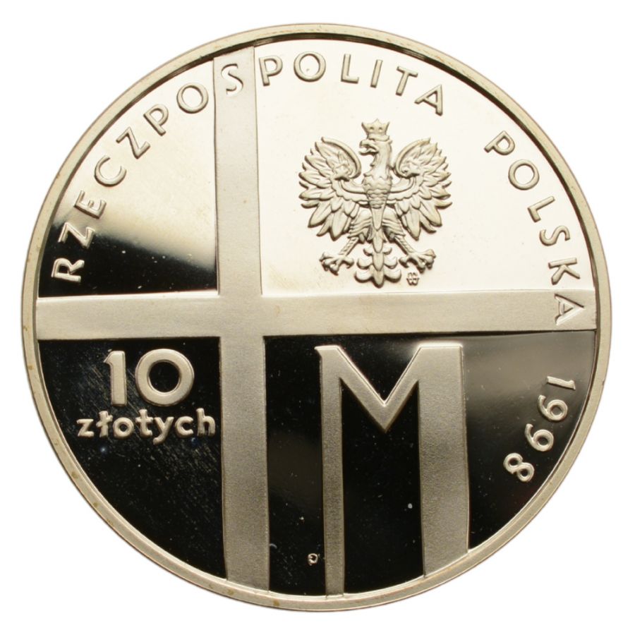 10 złotych - Jan Paweł II - XX-lecie pontyfikatu