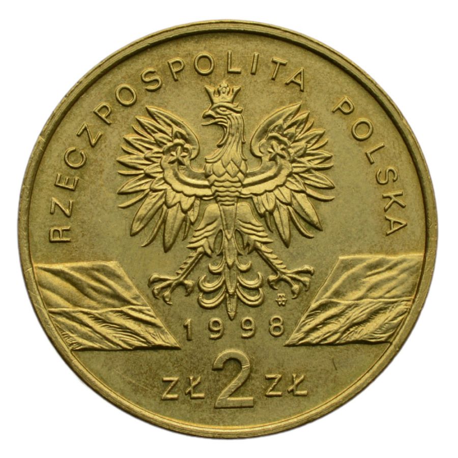 2 złote - Zwierzęta świata - Ropucha Paskówka