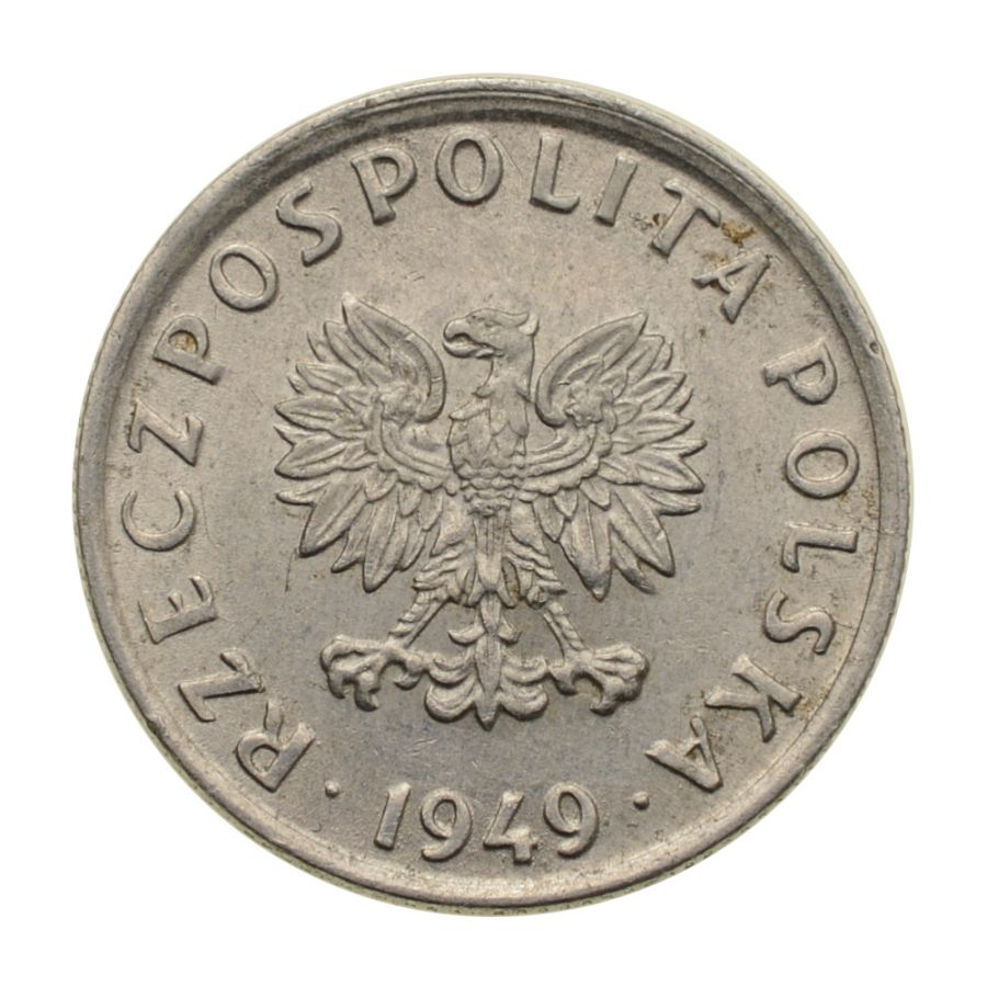 5 groszy 1949 r. (Aluminium) (M855)