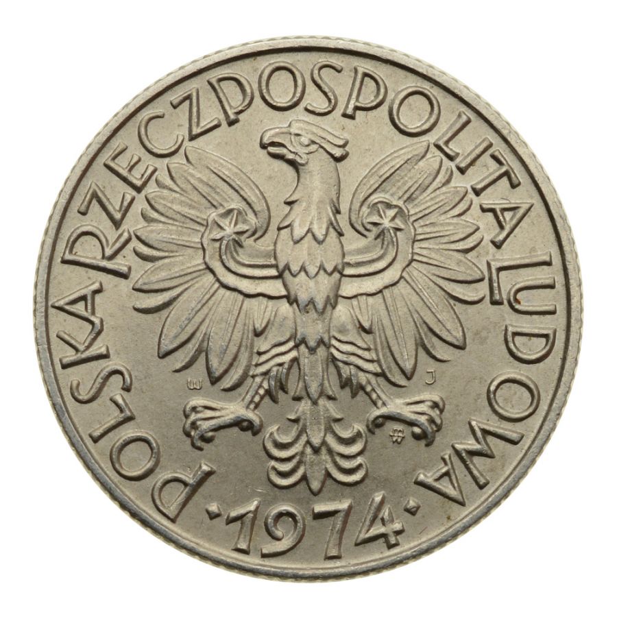 5 złotych 1974 r. - Rybak (M742)