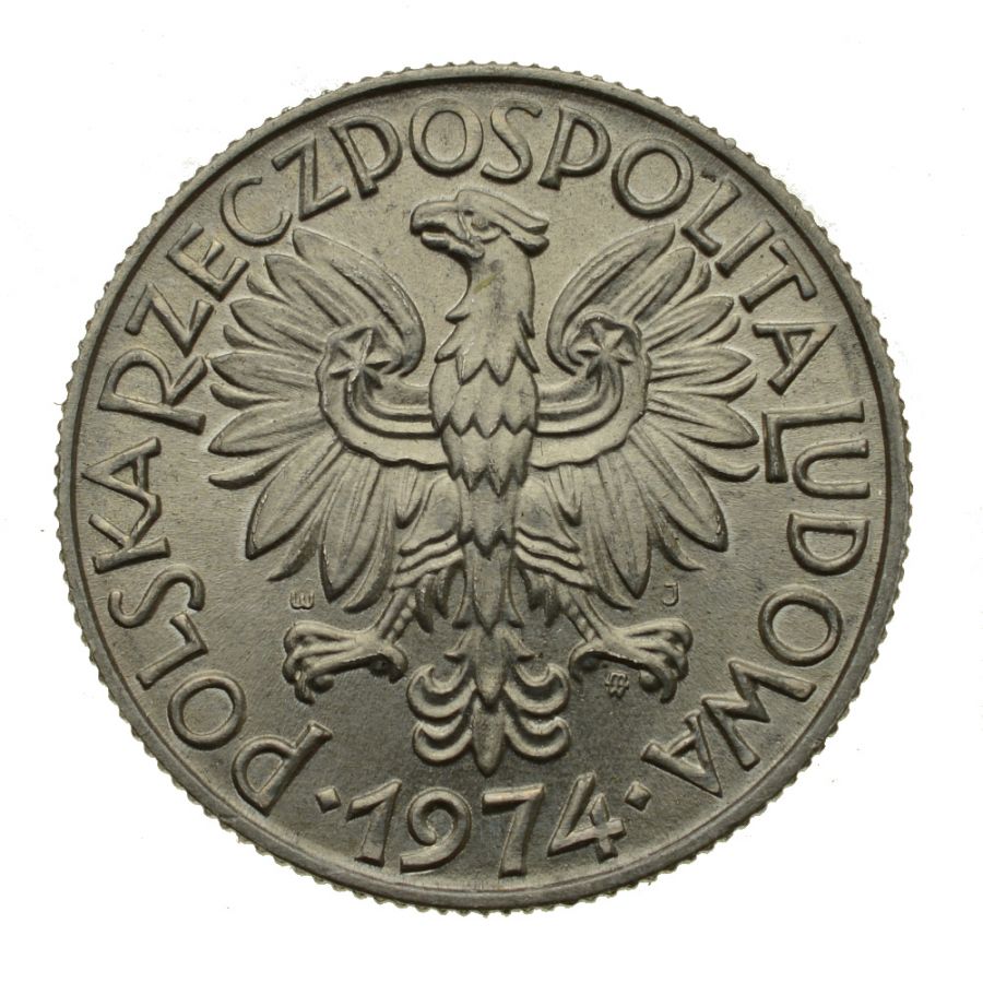 5 złotych 1974 r. - Rybak (M787)