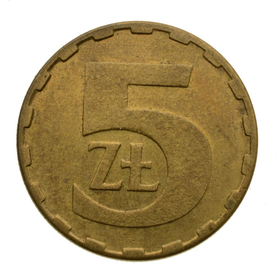 5 złotych 1986 r. (M117)