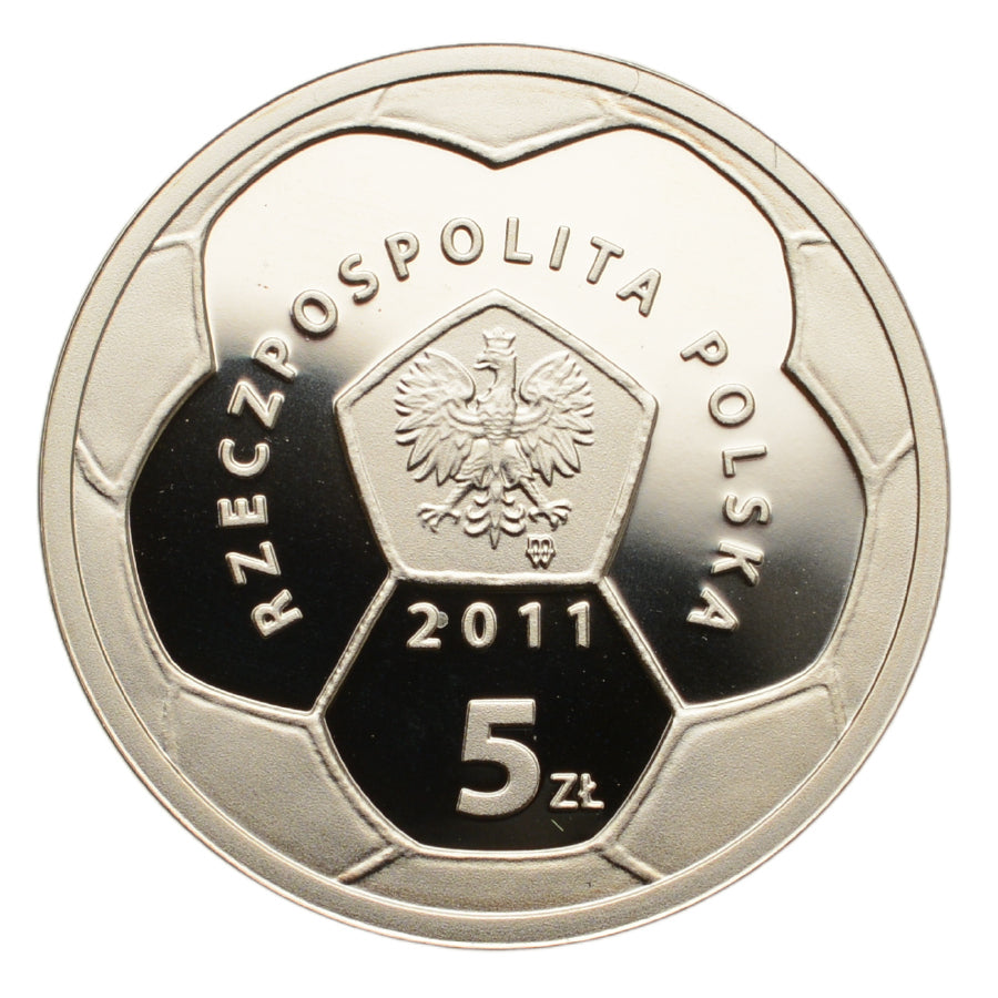 5 złotych - Polskie Kluby Piłkarskie - Polonia Warszawa