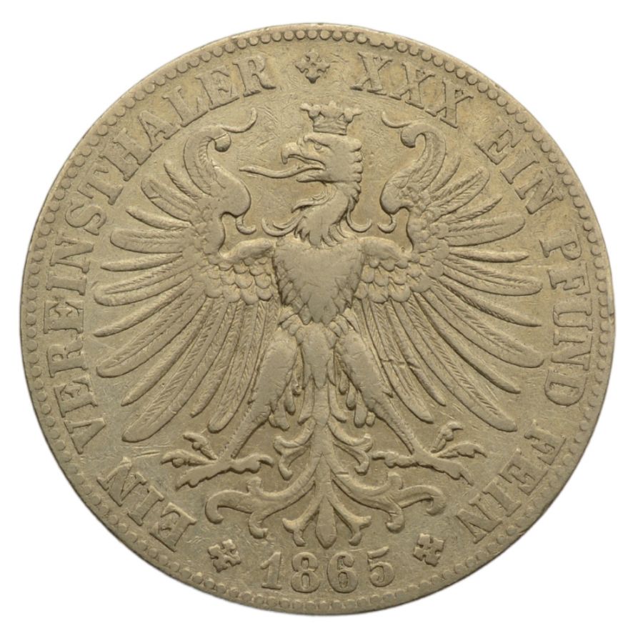 Niemcy - Frankfurt - Talar 1865 r.