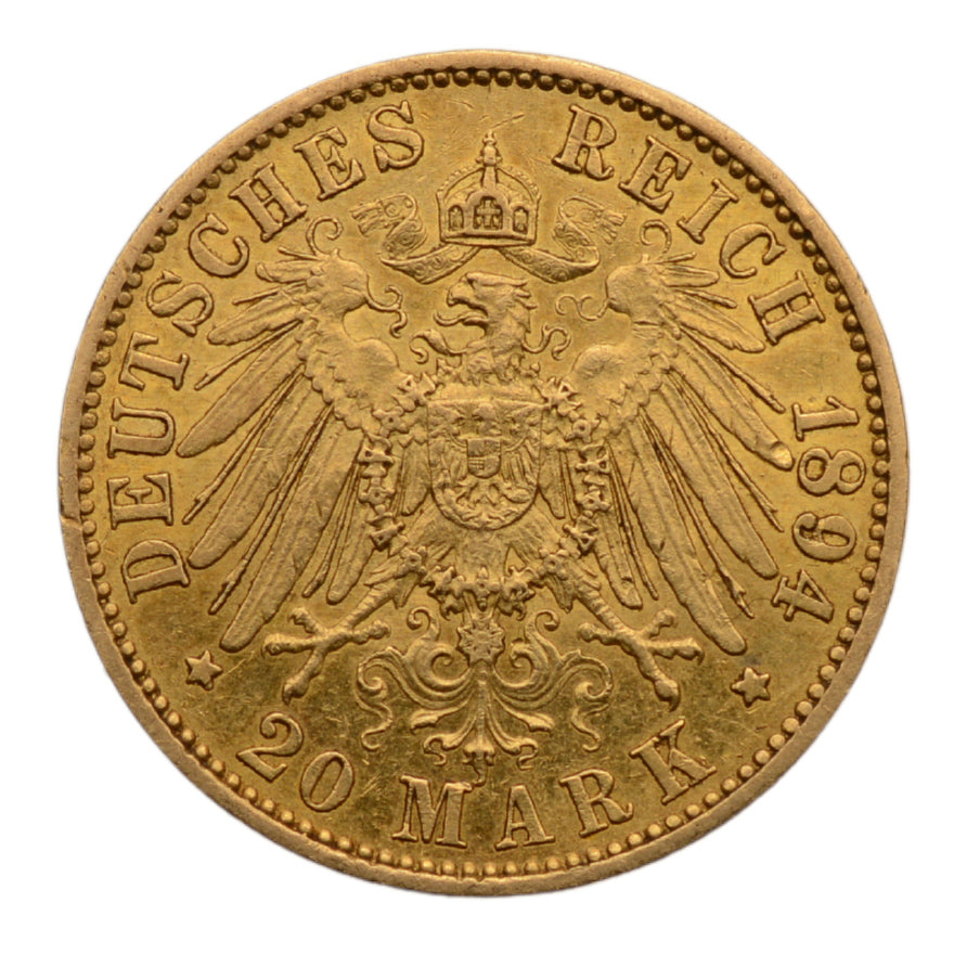 Niemcy - Prusy - 20 marek 1894 A