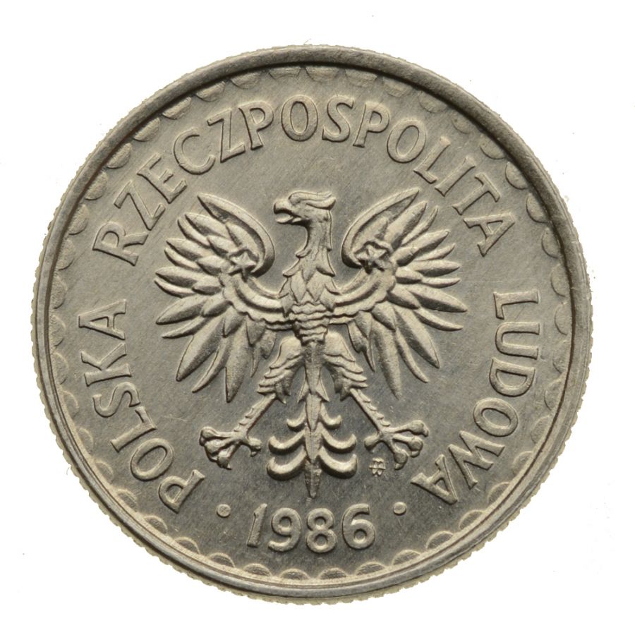 1 złoty 1986 r. (M471)