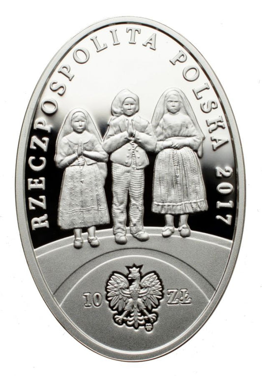 10 złotych - 100-lecie objawień fatimskich