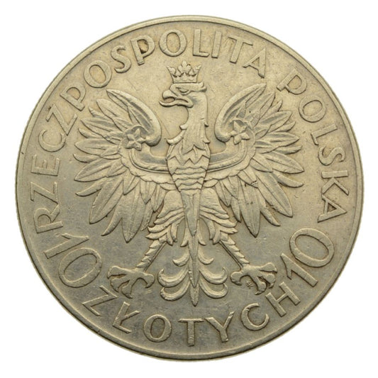 10 złotych 1933 r. - Jan III Sobieski (K51)