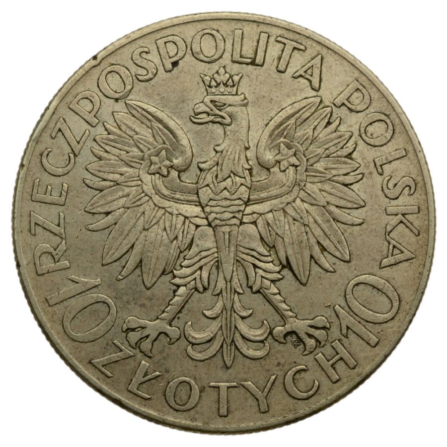 10 złotych 1933 r. - Romuald Traugutt (K63)