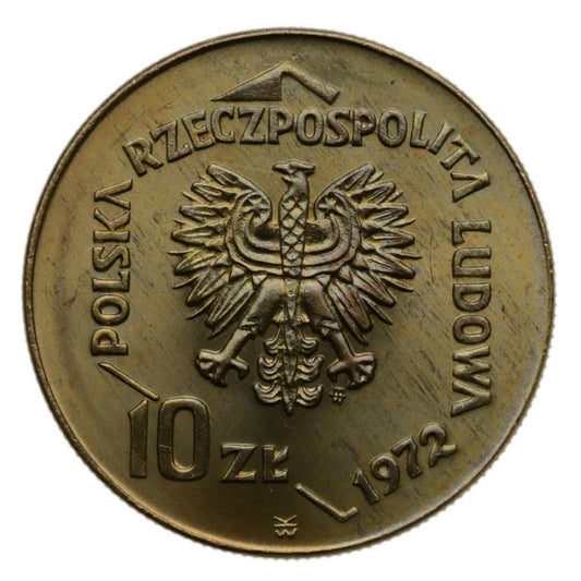 10 złotych 1972 r. - 50 lat Portu w Gdyni (M313)