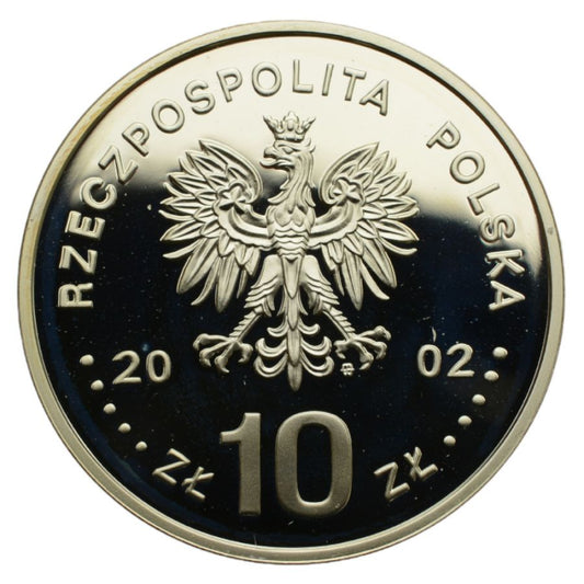 10 złotych - August II Mocny (popiersie)