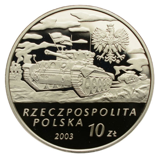 10 złotych - Generał Stanisław Maczek