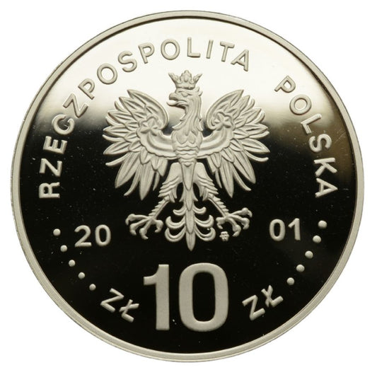 10 złotych - Jan III Sobieski (popiersie)