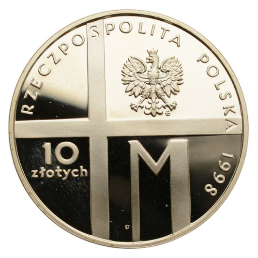 10 złotych - Jan Paweł II - XX-lecie pontyfikatu