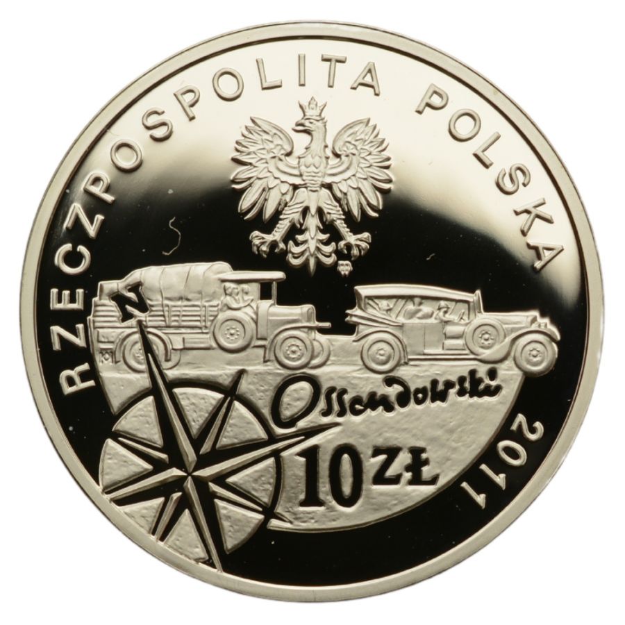 10 złotych - Polscy podróżnicy i badacze - Ferdynand Ossendowski