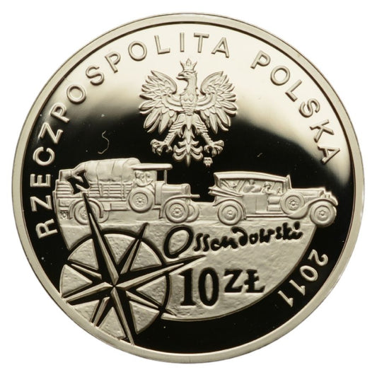 10 złotych - Polscy podróżnicy i badacze - Ferdynand Ossendowski