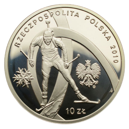 10 złotych - Polska reprezentacja olimpijska - Vancouver 2010