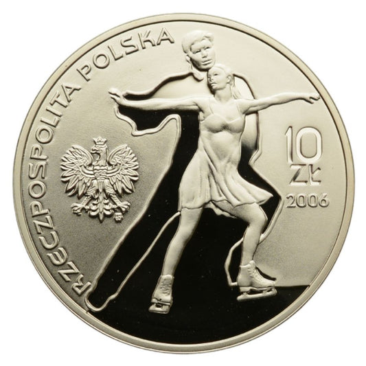 10 złotych - Zimowe Igrzyska Olimpijskie - Turyn 2006 (łyżwy)