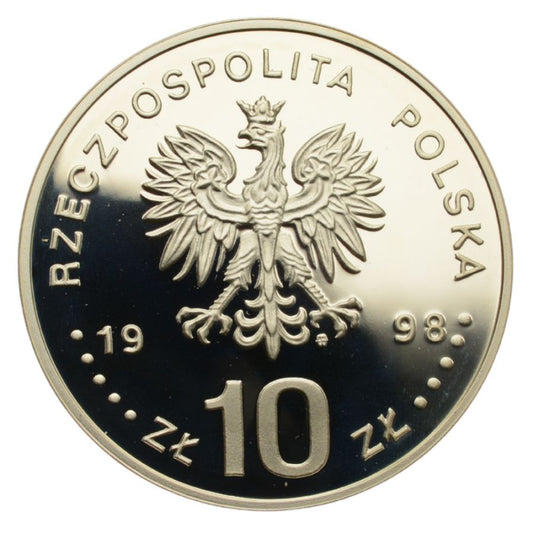 10 złotych - Zygmunt III Waza (półpostać)