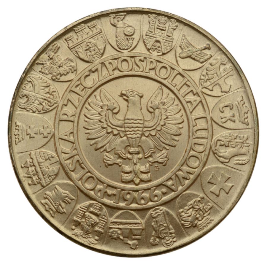 100 złotych 1966 r. - Mieszko i Dąbrówka