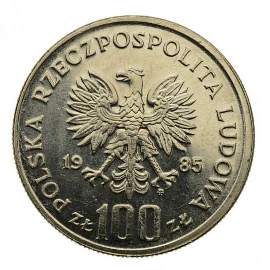 100 złotych 1985 r. - Centrum Zdrowia Matki Polki (M700)