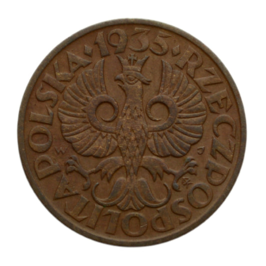 2 grosze 1935 r.