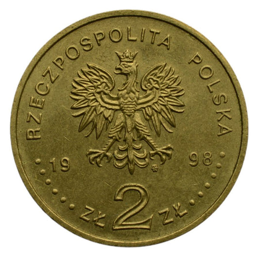 2 złote - 100-lecie odkrycia Polonu i Radu