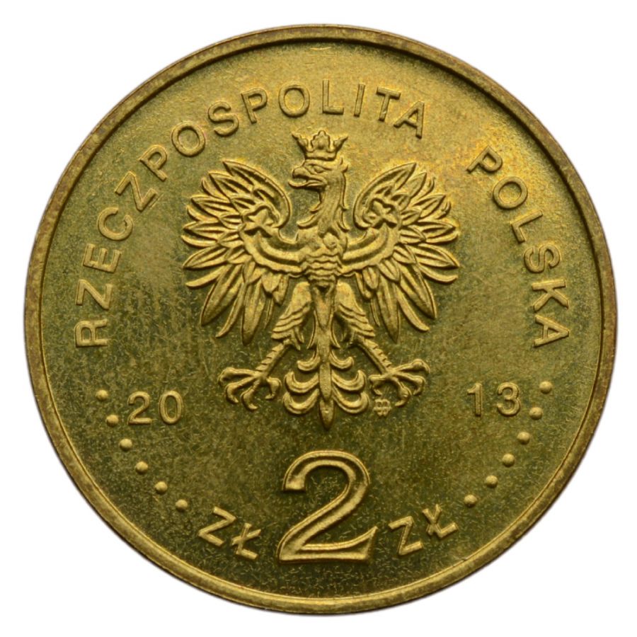 2 złote - Polskie okręty: Fregata rakietowa - Generał Pułaski