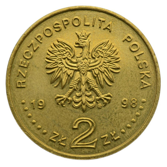 2 złote - XVIII Zimowe Igrzyska Olimpijskie - Nagano