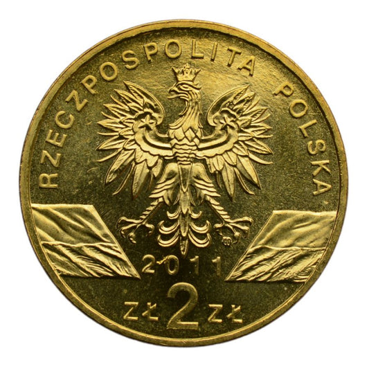 2 złote - Zwierzęta świata - Borsuk