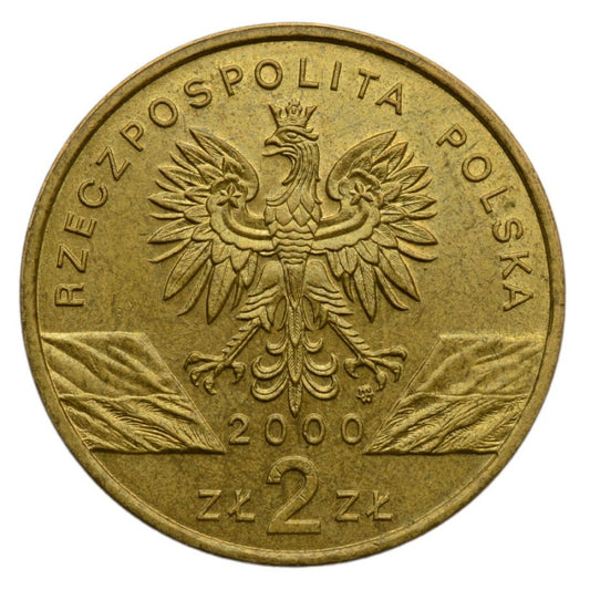 2 złote - Zwierzęta świata - Dudek