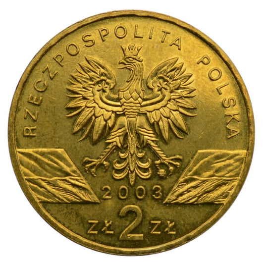 2 złote - Zwierzęta świata - Węgorz Europejski