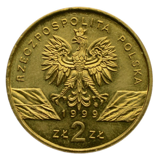 2 złote - Zwierzęta świata - Wilki