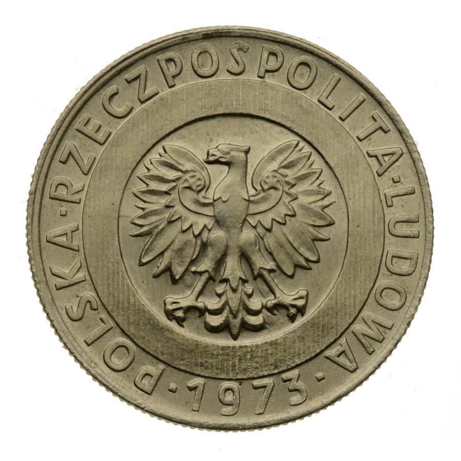 20 złotych 1973 r. - Wieżowiec, Kłosy (M691)