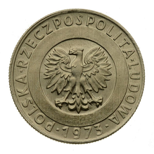 20 złotych 1973 r. - Wieżowiec, Kłosy (M691)