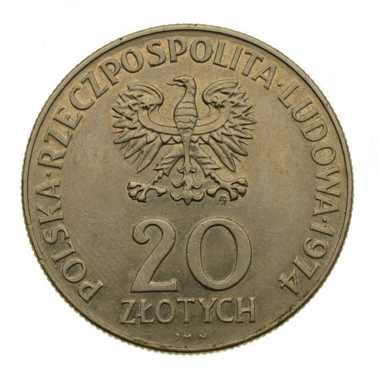 20 złotych 1974 r. - XXV lat RWPG (M140)