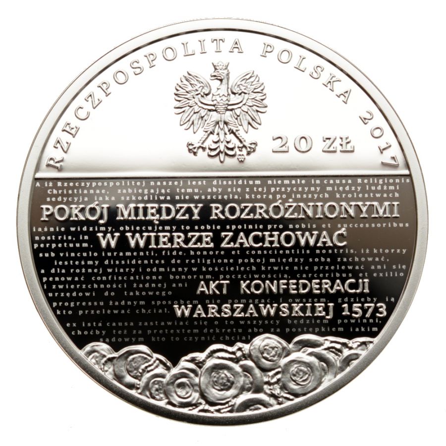 20 złotych - Pięć wieków Reformacji w Polsce