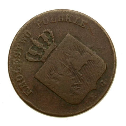 3 grosze 1831 KG - Powstanie Listopadowe - SKRĘTKA