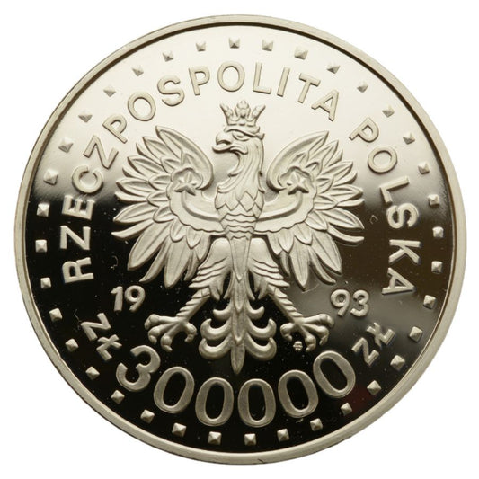 300000 złotych - 50. rocznica Powstania w Getcie Warszawskim