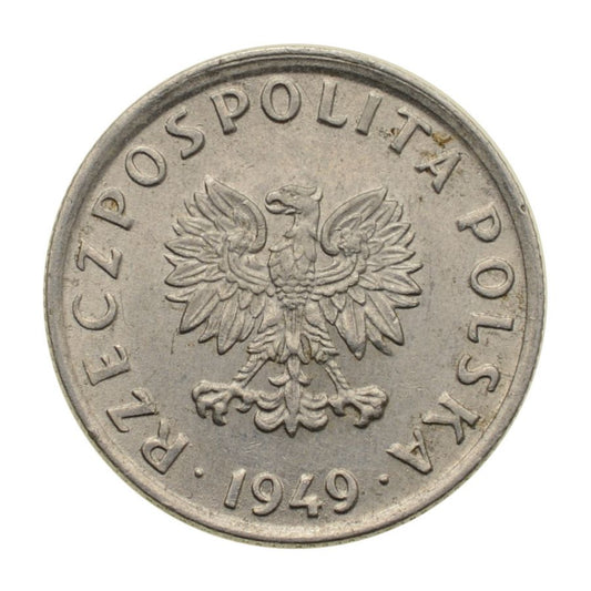 5 groszy 1949 r. (Aluminium) (M855)