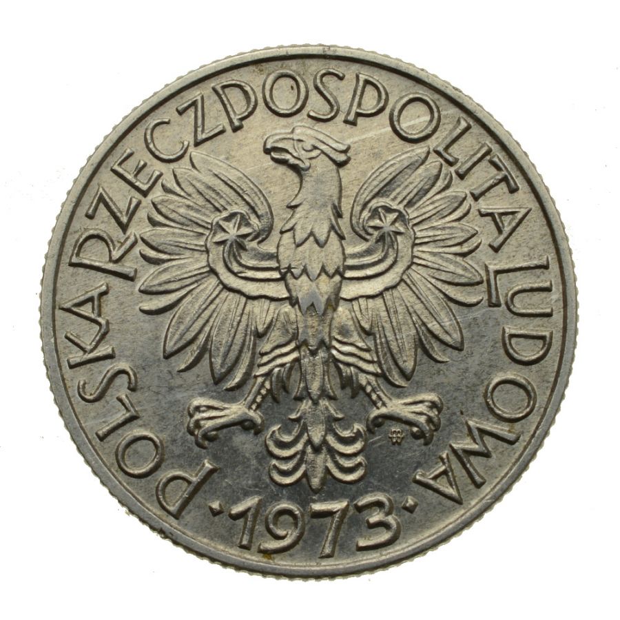 5 złotych 1973 r. - Rybak (M786)