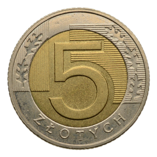 5 złotych 2016 r. (M895)