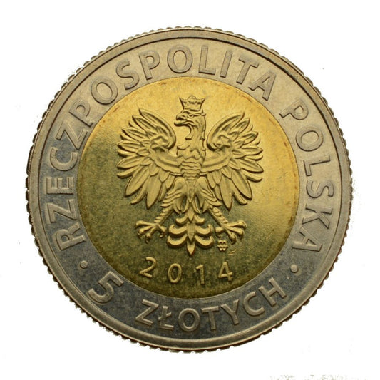 5 złotych - Odkryj Polskę - 25 lat wolności