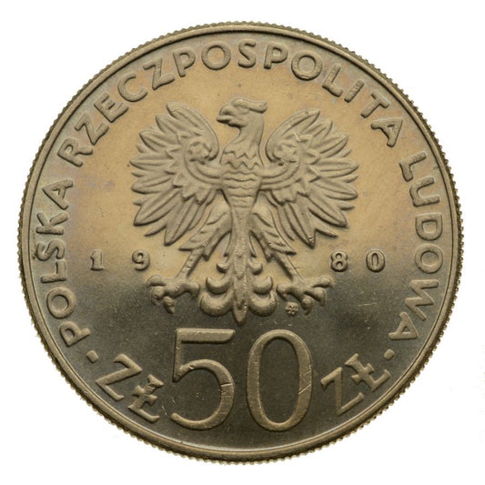 50 złotych 1980 r. - Bolesław Chrobry (M243)