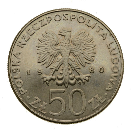 50 złotych 1980 r. - Bolesław Chrobry (M295)