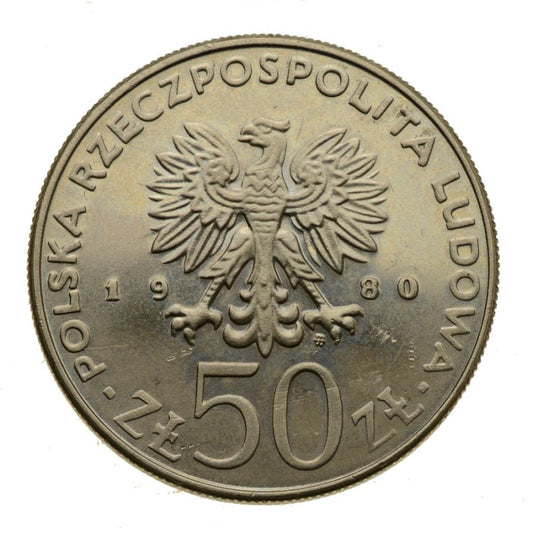 50 złotych 1980 r. - Kazimierz Odnowiciel (M300)