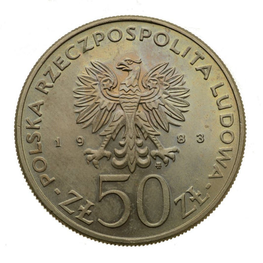 50 złotych 1983 r. - 150 lat Teatru Wielkiego (M836)