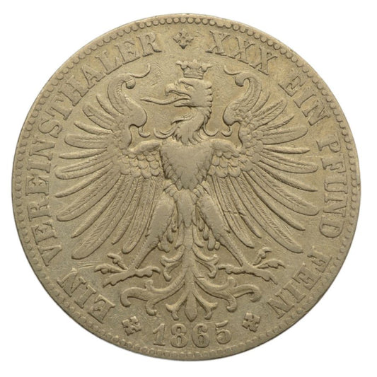 Niemcy - Frankfurt - Talar 1865 r.
