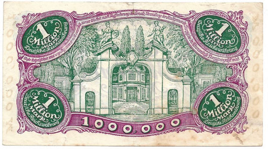 Wolne Miasto Gdańsk - 1 milion marek 1923 r. (B074)