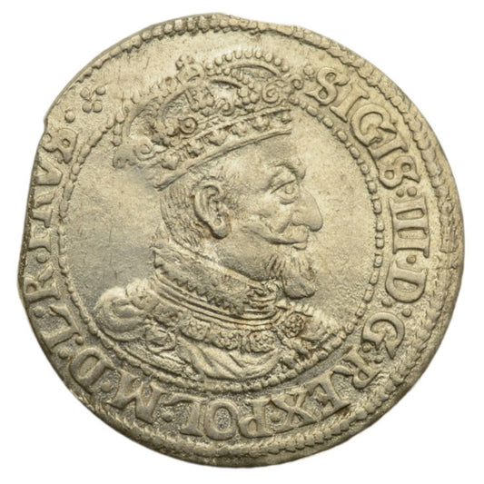 Zygmunt III Waza - Ort Gdański 1621 r.
